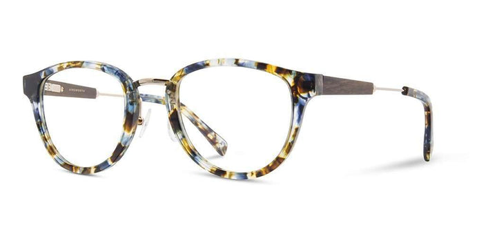 Blue Nebula*Ebony*frames only + Blue Nebula*Ebony*rx | Shwood Ainsworth Acetate RX Eyeglasses Blue Nebula