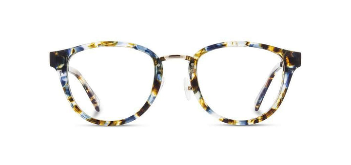 Blue Nebula*Ebony*frames only + Blue Nebula*Ebony*rx | Shwood Ainsworth Acetate RX Eyeglasses Blue Nebula
