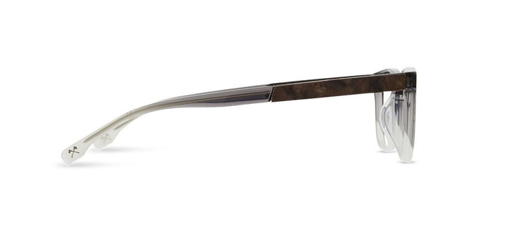 Glacier Fade*Elm Burl*frames only + Glacier Fade*Elm Burl*rx | Shwood Newport 52mm RX Eyeglasses Glacier Fade