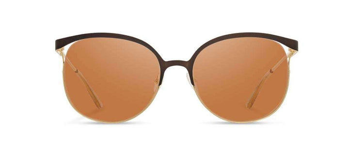 Bronze and Gold*Brown Polarized | Shwood Odessa Metal Sunglasses Bronze