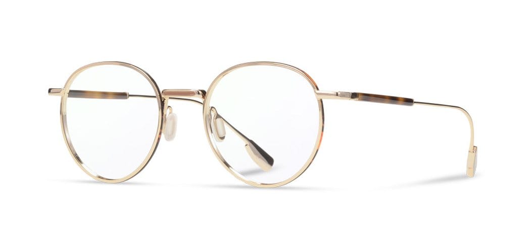 Gold*Tortoise*frames only + Gold*Tortoise*rx | Shwood Winston Metal RX Eyeglasses Gold