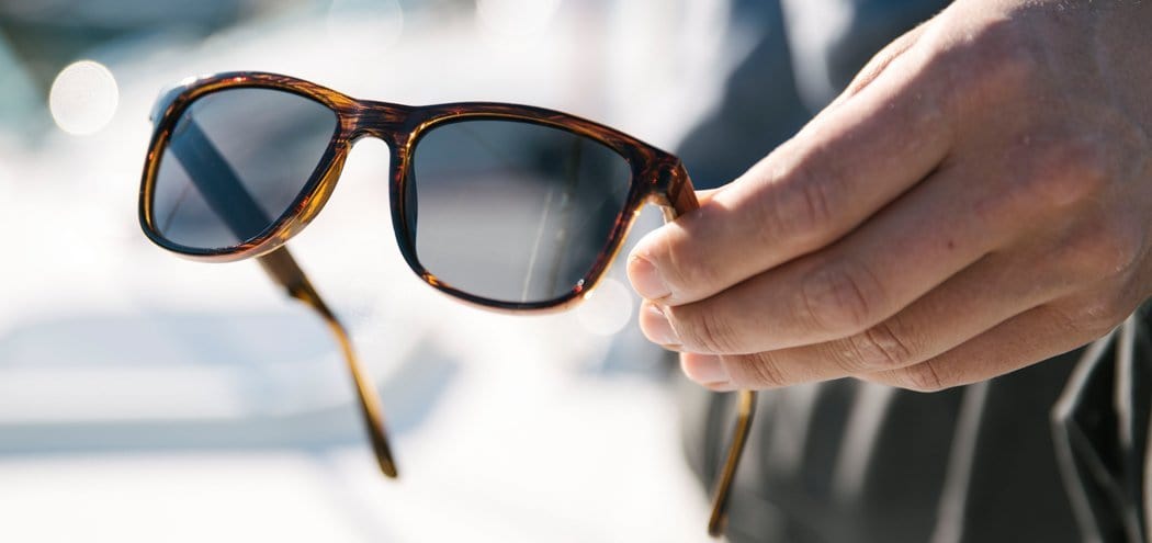 Tortoise*Walnut*Basic Polarized Grey + Tortoise*Walnut*HD Plus Polarized Grey | CAMP Trail Tortoise Walnut Grey Sunglasses Lifesytle